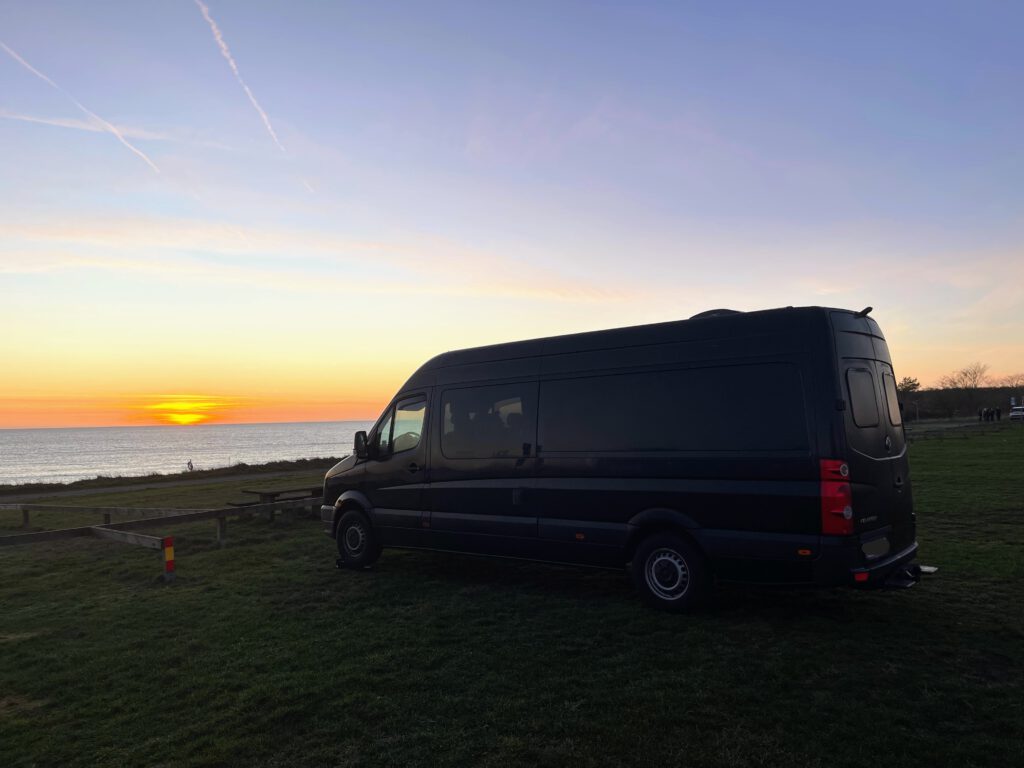 Strand von Ystad, Wohnmobilstellplatz